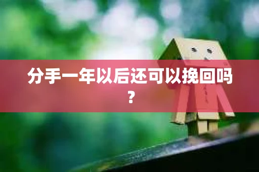 分手一年以后还可以挽回吗？