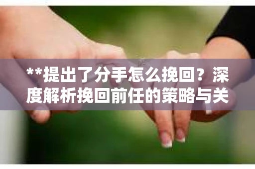 **提出了分手怎么挽回？深度解析挽回前任的策略与关键**