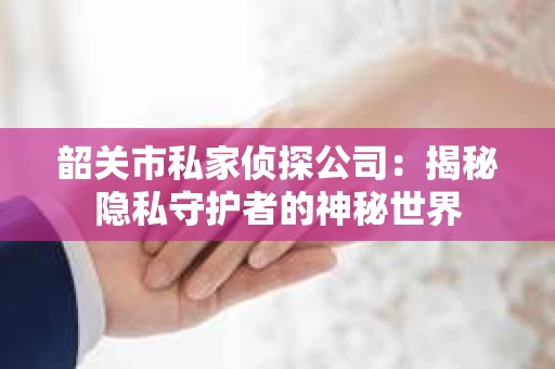 韶关市私家侦探公司：揭秘隐私守护者的神秘世界