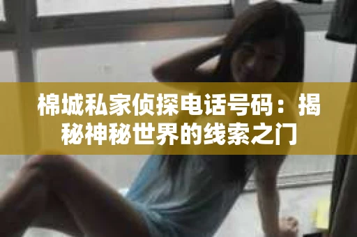 棉城私家侦探电话号码：揭秘神秘世界的线索之门