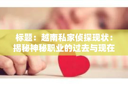 标题：越南私家侦探现状：揭秘神秘职业的过去与现在
