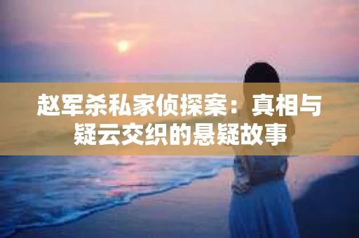 赵军杀私家侦探案：真相与疑云交织的悬疑故事