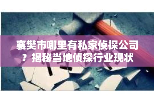 襄樊市哪里有私家侦探公司？揭秘当地侦探行业现状