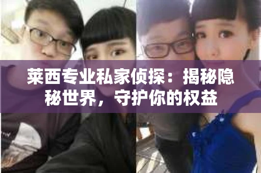 莱西专业私家侦探：揭秘隐秘世界，守护你的权益